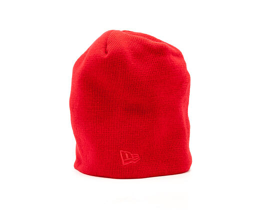 New Era Seasonal Skull Scarlet Winter Beanie