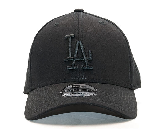 New Era League Essential Los Angeles Dodgers 39THIRTY Black/Black Cap