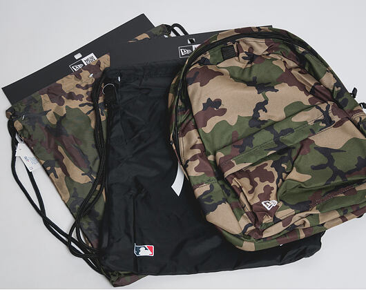 New Era Gym Sack New York Yankees Woodland Camo Backpack