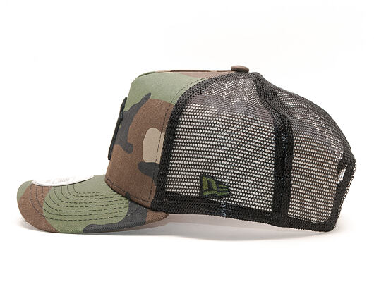 New Era Clean Trucker New York Yankees Snapback Woodland Camo / Black Cap