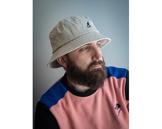 Kangol K4224HT Washed Bucket Khaki KH262