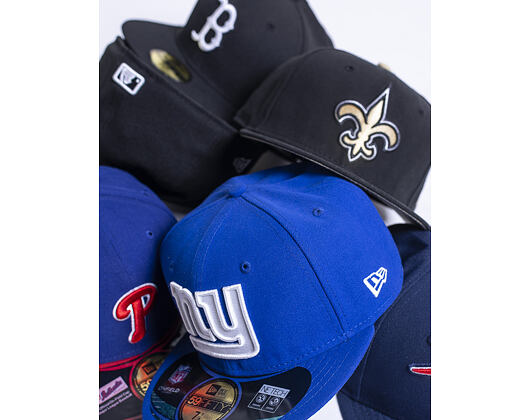New Era 59FIFTY MLB Basic Atlanta Braves Fitted Black / White Cap