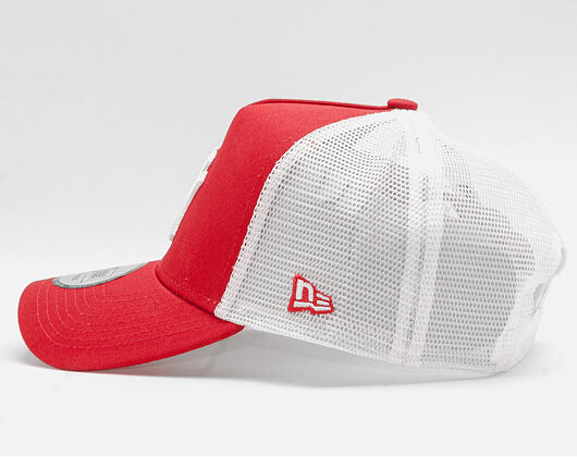 New Era Clean Trucker 2 New York Yankees Snapback Scarlet / Optic White Cap