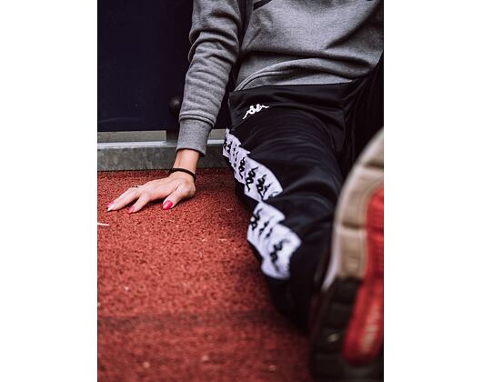 Kappa Banda Wrastoria Slim A93 Black Womens Sweatpants