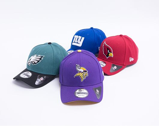 New Era 9FORTY The League Minnesota Vikings Strapback Team Color Cap