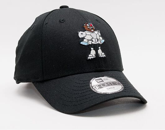 New Era 9FORTY Character Cyborg Strapback Black Kids Cap