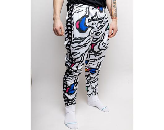 Kappa 222 Banda Rastoria Graphik Slim White Graphik Sweatpants