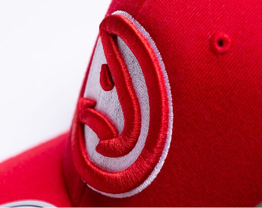 Mitchell & Ness Team Ground 2.0 Stretch Snapback Atlanta Hawks Red Cap