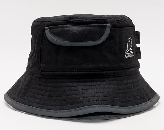 Kangol Waxed Utility Bucket K5328-BK001 Black