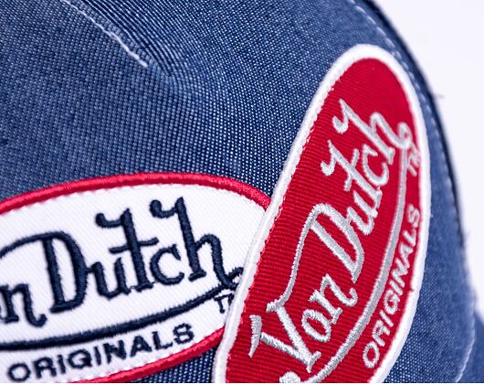 Von Dutch Russel Trucker Denim Denim/Navy Cap