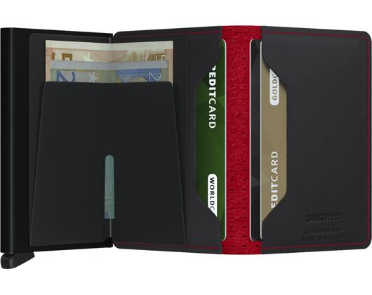 Secrid Perforated Black-Red Wallet