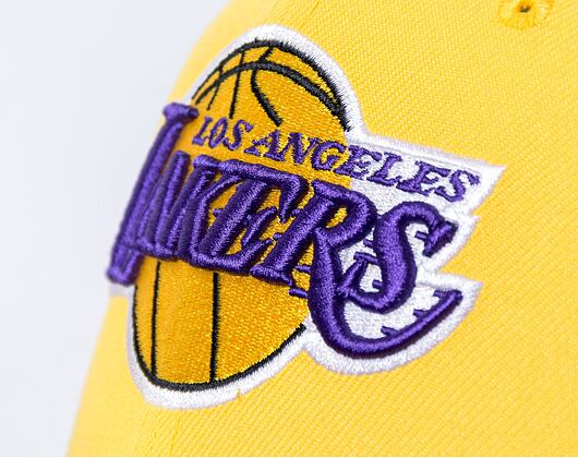 New Era 59FIFTY NBA Basic Los Angeles Lakers Fitted Yellow / Purple Cap