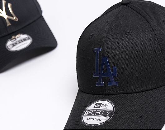 New Era 9FORTY MLB Foil Logo 9forty Los Angeles Dodgers Black Cap