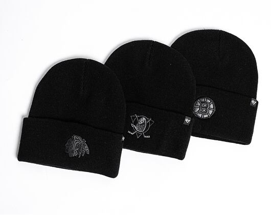 '47 Brand NHL Anaheim Ducks Haymaker '47 Cuff Knit Black Winter Beanie
