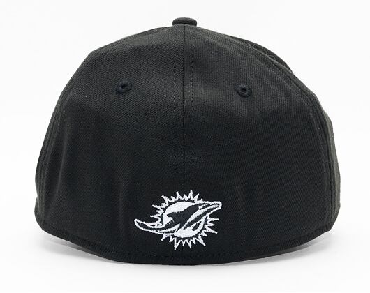New Era 39THIRTY NFL22 Sideline Miami Dolphins Black / White Cap