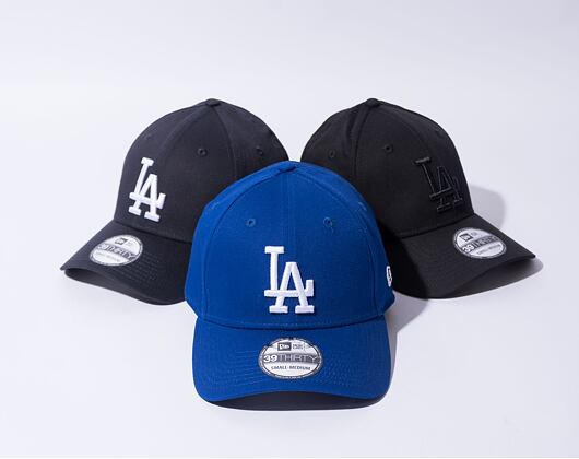 New Era League Essential Los Angeles Dodgers 39THIRTY Light Royal/White Cap