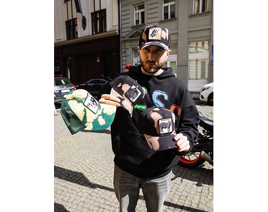 Kšiltovka Goorin - Acid Panther Trucker - Black
