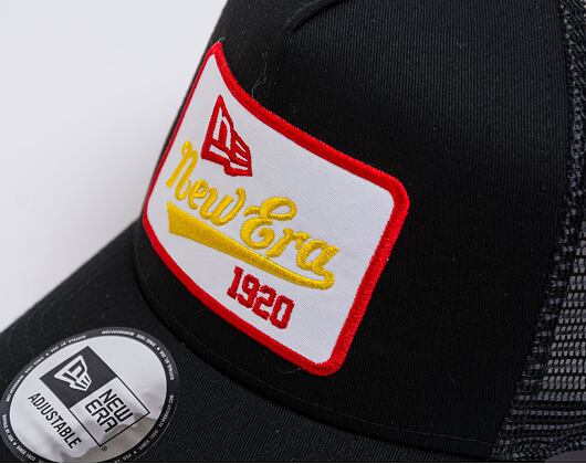 Kšiltovka New Era - Buffalo Patch - 9FORTY A-Frame Trucker - Black / Yellow