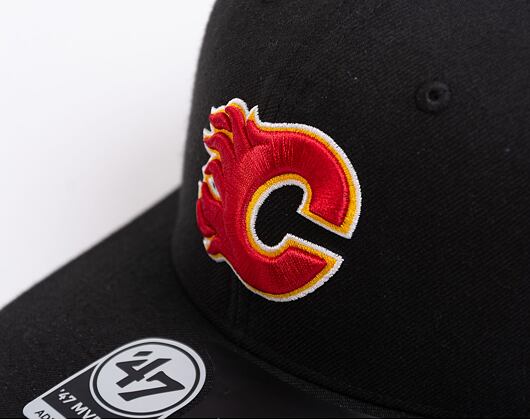 '47 Brand Calgary Flames Cold Zone ‘47 MVP DP Black Cap