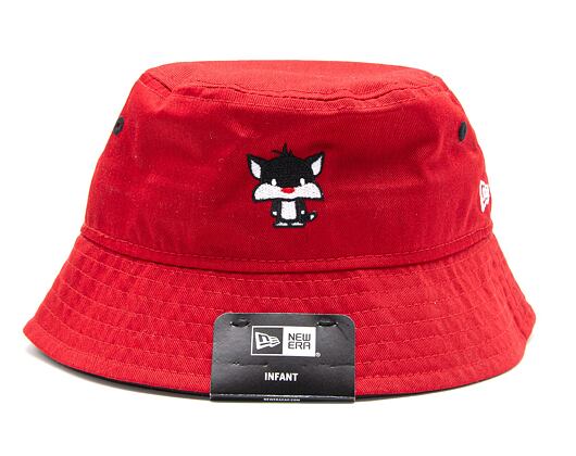 Dětský Klobouk New Era Chibi lt Bucket Sylvester Scarlet / Black