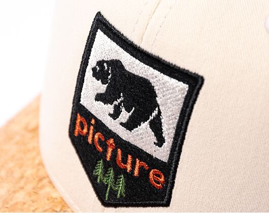Kšiltovka Picture Wakopa Baseball Cap Wood Ash