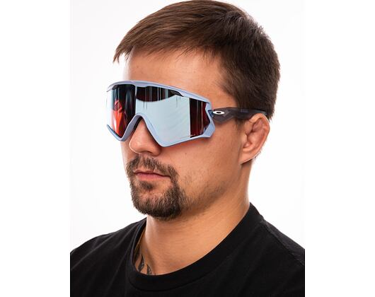 Sluneční Brýle Oakley Wind Jacket 2.0 Transparent Stonewash / Prizm Snow Sapphire Iridium