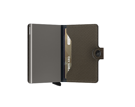 Secrid Carbon Khaki Wallet