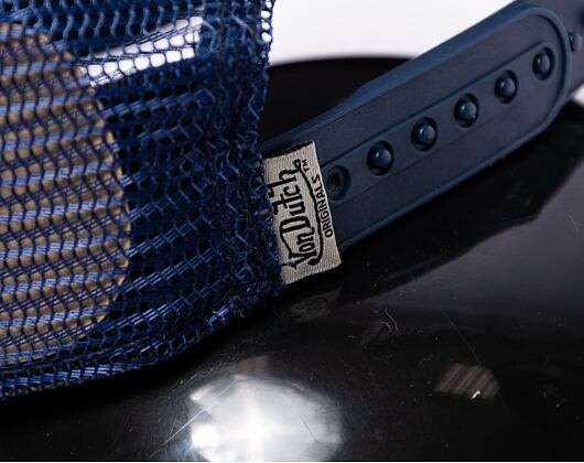 Kšiltovka Von Dutch Trucker Fargo - Cotton Twill - Denim Blue