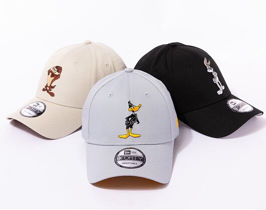 Kšiltovka New Era 9FORTY Looney Tunes Character Daffy Duck Grey