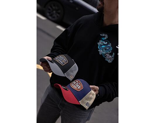 Kšiltovka New Era 9FORTY A-Frame Trucker Patch Navy