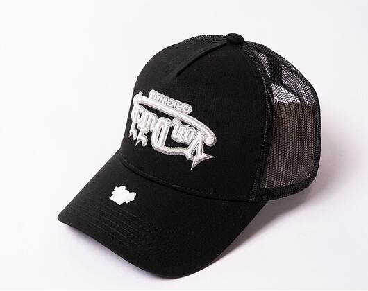 Kšiltovka Von Dutch Trucker Soho - Cotton Twill - Black/Cream