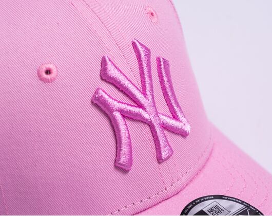 Dětská kšiltovka New Era 9FORTY Kids MLB League Essential New York Yankees Fondant Pink / Fondant Pi