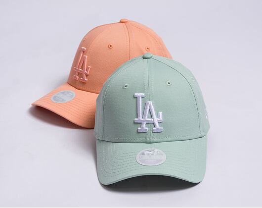 Dámská kšiltovka New Era 9FORTY Womens MLB League Essential Los Angeles Dodgers Fresh Mint