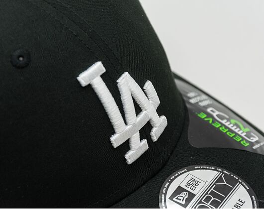 Kšiltovka New Era 9FORTY MLB Repreve League Essential Los Angeles Dodgers - Black / White