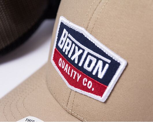 Kšiltovka Brixton Regal Netplus MP Trucker Hat - Khaki/Khaki