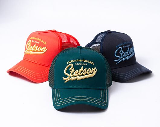 Kšiltovka Stetson - Trucker Cap American Heritage Classic - 4