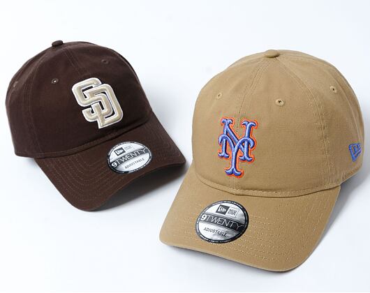 Kšiltovka New Era - MLB Core Classic 9TWENTY - NY Mets - Khaki