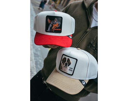 Kšiltovka Goorin - Trucker - The Suede St. Bernard - Tan