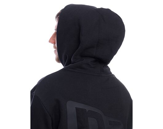 Mikina New Era - Tech Flag Oversized Hoodie - Black / Grey