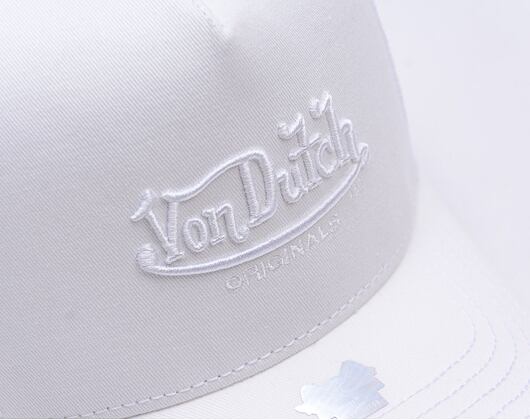Kšiltovka Von Dutch - Trucker Newark - Caps - Cot Twill - White