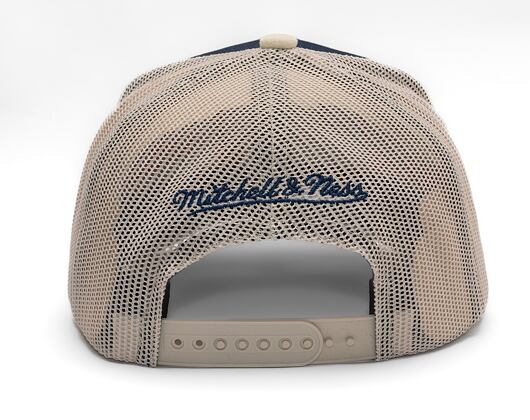 Kšiltovka Mitchell & Ness - Baseball Trucker - Navy/Sand