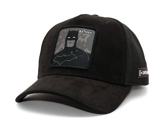 Kšiltovka Capslab - Trucker DC Comics - Dark Knight - Blackout
