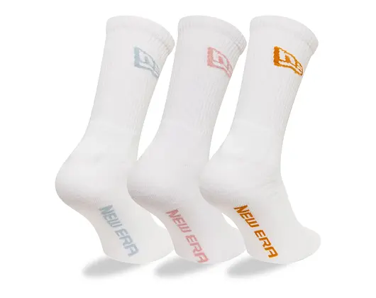 Ponožky New Era - Flag Collection - White / Pastel Blue