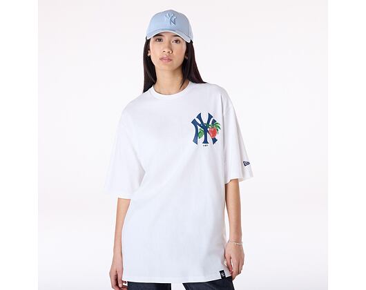 Triko New Era - MLB Fruit Graphic - NY Yankees - Off White