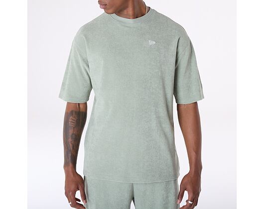Triko New Era - Towelling Oversized Tee - Mint Green