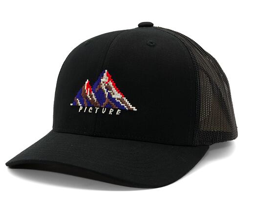 Kšiltovka Picture - Zephyr Trucker - Black