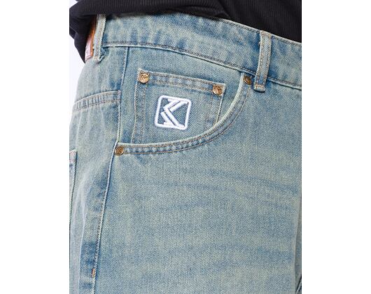 Kraťasy Karl Kani OG Denim Baggy Jorts bleached blue