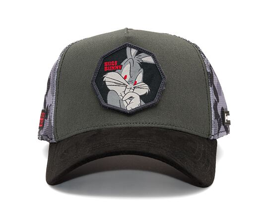 Kšiltovka Premium Capslab x Looney Tunes Bugs Bunny Effet Bamboo Finitions