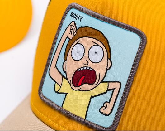 Kšiltovka Trucker Capslab Rick & Morty Coton Et Pu