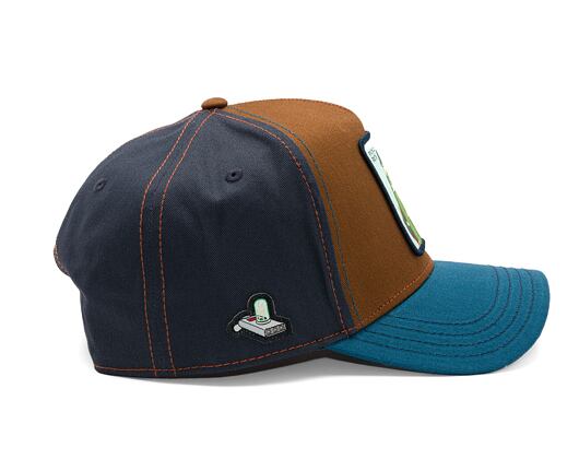 Kšiltovka Trucker Capslab Rick & Morty - Pickle Rick - Coton Finition